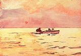 Winslow Homer Rowing Home