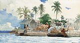 Winslow Homer Sponge Fisherman in the Bahama