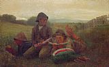 Boys Prints - The Watermelon Boys by Winslow Homer